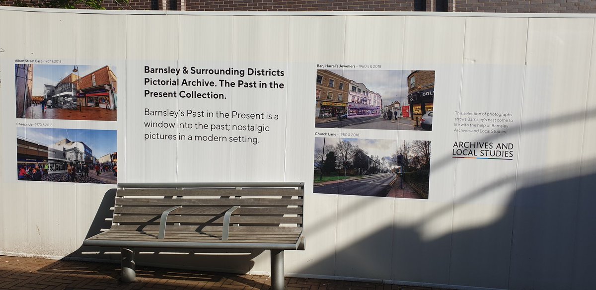 We love the new hoardings that have appeared at Albert Street East! (Across from Poundland) <a href="/BASDbarnsley/">Barnsley & Surrounding Districts Pictorial Archive</a> 'Barnsley's Past in The Present' #ThrowbackThursday #barnsleyisbrill