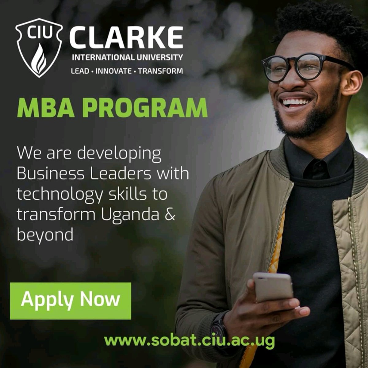 CIUuga's tweet image. Why choose our MBA? Our aim is to develop a team of graduates with the right skills and character to lead transformation for Uganda and beyond through business. Apply now for the August intake sobat.ciu.ac.ug/program/mba #business #masters2019