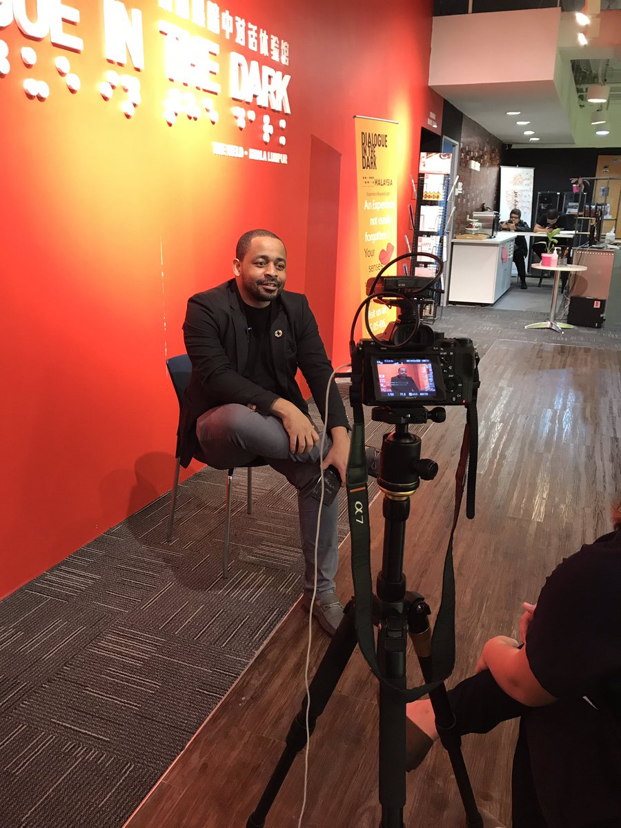 A sneak peek of today’s interview with one of our Human Books, Stevens Chan, and our Librarian, Ralph Mpofu!

Thank you <a href="/pocketimes/">百格 Pocketimes</a> for supporting the Human Library!

Stay tuned for the video story!

#HumanLibrary #HumanBook #UnjudgeSomeone