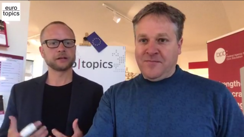 Andreas Bock und Daniel Kraft eröffnen den Tag!