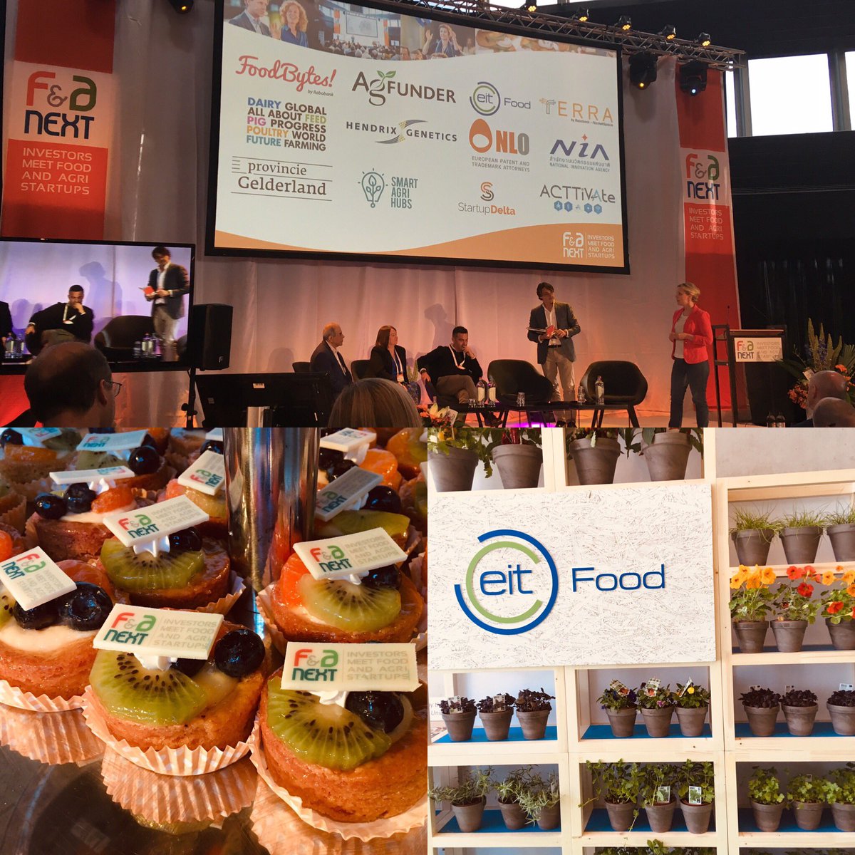 AnnickVerween's tweet photo. Want to have a chat @fa_next ? Come to our green booth at the entrance and meet our #RisingFoodStars @omehealth @foodpairing and Microbion https://t.co/BQJDFulQN0