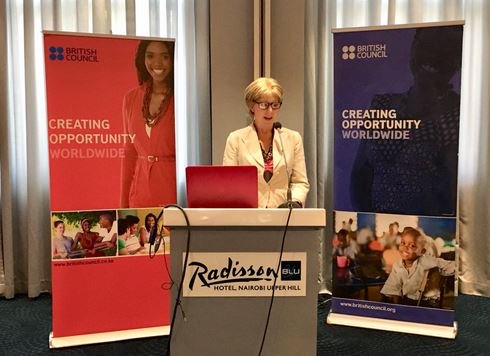 ImpactAfricaLtd's tweet photo. .@SusieKitchens, @UKinKenya  Deputy High Commissioner “The UK gov. has introduced policy instruments  to support social enterprise and impact investors to support Sub-Sahara  Africa, and with Kenya having a 4.2 Billion dollar impact investment  creates a wealth of opportunities” https://t.co/rua9G7MAHe