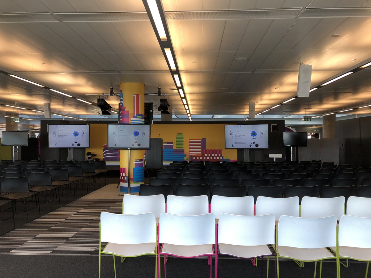 BBC GAAD event space in Salford ready for people