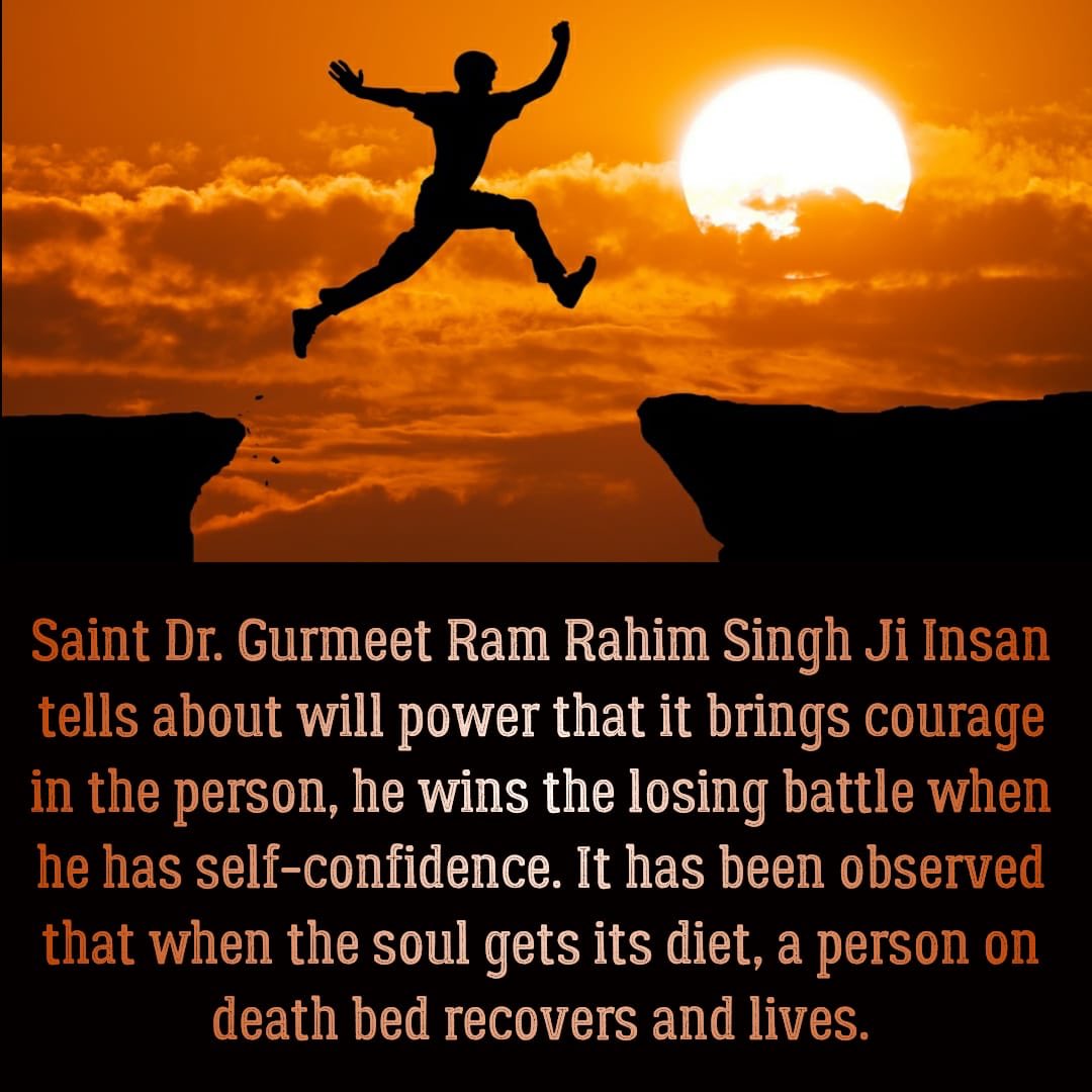 RaikaRidhi's tweet photo. #LifeChangingThoughts             @Gurmeetramrahim  Ji insan says that the right way of meditation will changed ur life style  .😇😇😇 https://t.co/UMj2rZGjMt