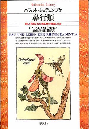 有名だけど生物学3大奇書にも触れとくのだ。アフターマンと平行植物も良いのだが、アライさんは「鼻行類」推しなのだ!

架空の動物ハナアルキの生態を緻密に記したうそ学術論文。緻密な図版と、様々な種類のハナアルキがかわいいのだ。核実験で島ごと滅んだ設定も粋!

ぬいぐるみちょっと欲しいのだw 