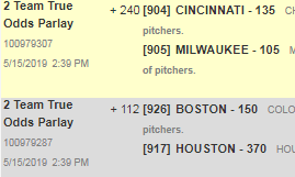 PickemJr's tweet image. Add 4 more to todays win column ✅✅✅✅

ALL MLB LOCKS 🔐🔐🔐🔐

#CheckTheTimeStamp
#EASYMONEY
#WINNERS
#GamblingTwitter
~~~~~~
#HMH
~~~~~~

4-0 With these TWO PARLAYS

6-0 FOR TODAY!!!

#Unprecedented