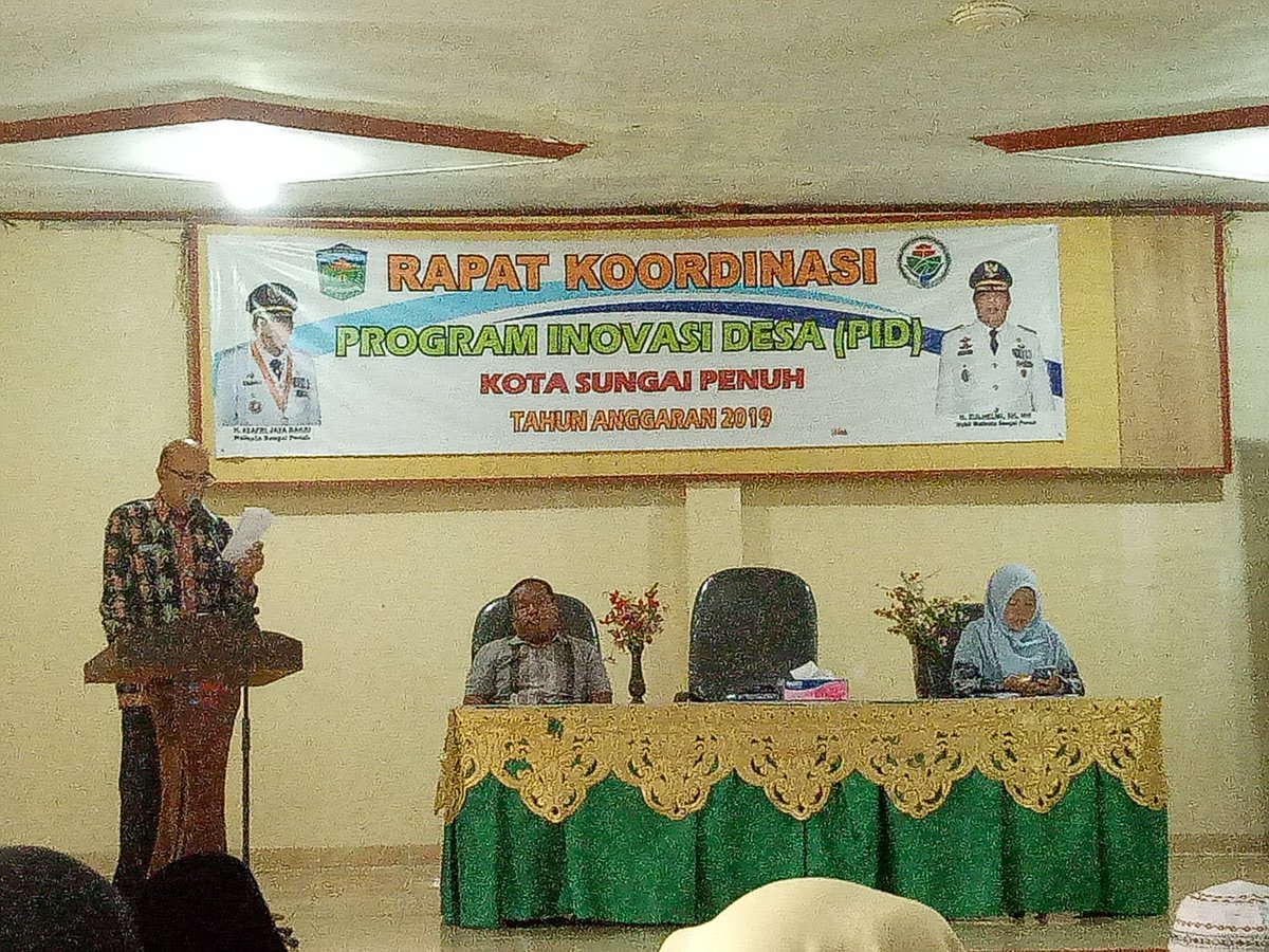 ElmisarSt's tweet photo. Rapat koordinasi program inovasi desa kota sungai penuh T.A 2019
#bhaktipendampingdesa
@TPPI_JAMBI 
@tppisungaipenuh https://t.co/XNRzA2HS73