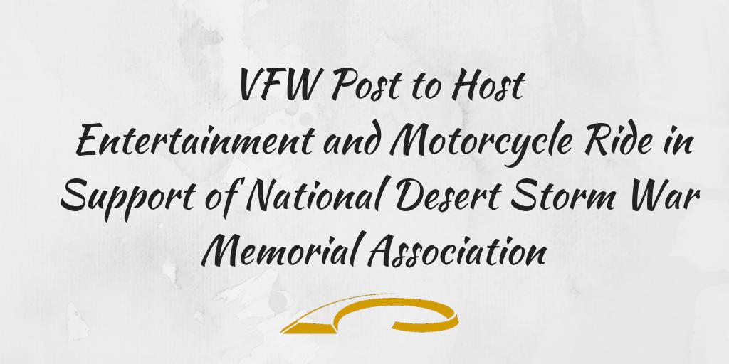 Desert Thunder Riders will Ride from New Freedom, PA to Washington
D.C. See the full Press Release here: bit.ly/NewFreedomMay24 #newfreedom #PA #vfw #NDSWM #MemorialDayWeekend #rollingthunder #desertthunder #brewhonor #memorialday2019