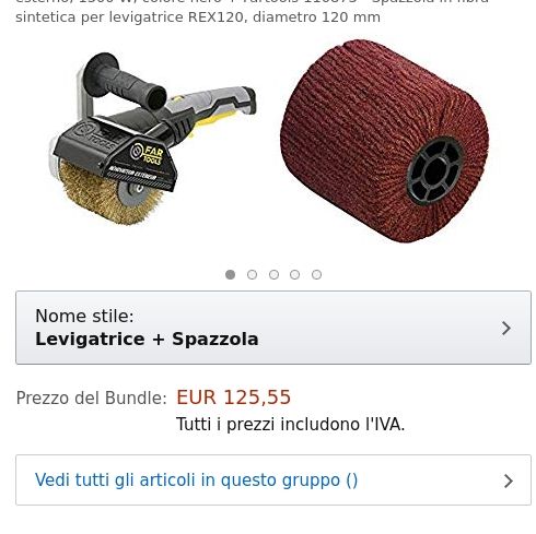 offerta_casa's tweet image. Fartools REX 120 B - Levigatrice, ideale per il restauro di prodotti da esterno, 1300 W, colore n...

🔥 Ora: 125.55€ | Prima: 140.17€
📊 Prezzo medio 30gg: 140.46€

Link: amzn.to/2X6K6Wv  

#Fartools #Bricolage