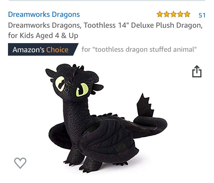 MyAnchorTrue's tweet photo. just need to educate the internet on the range of Night Fury stuffed dragons that you can legit buy. Down to the last circle of Hell. have fun sleeping after the last one. https://t.co/HsAZXSMpew