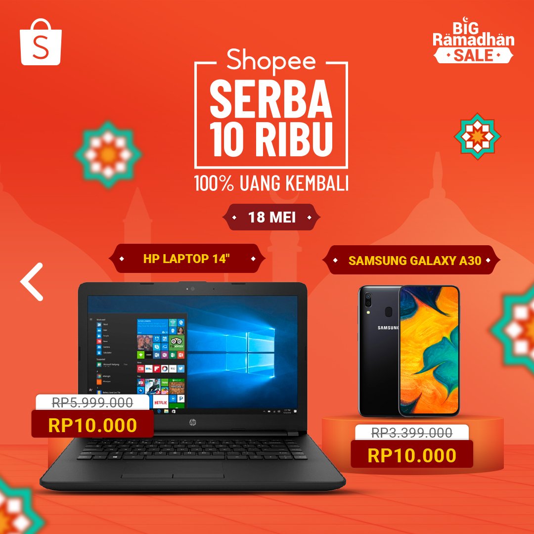 ShopeeID's tweet photo. Beli MOTOR cuma 10 RIBU? 😱 Kamu bisa kok dapetinnya di Serba 10 Ribu hari Minggu tanggal 19 Mei nanti! 😉 langsung cek di sini 👉🏻 https://t.co/EXWwFcTHRh

Retweet kalo mau dapetin Motor Vario 150 ESP cuma 10 RIBU aja! 😍👇🏻 #ShopeeID #ShopeeSerba10Ribu #ShopeeBigRamadhanSale https://t.co/JgytFM2JyJ