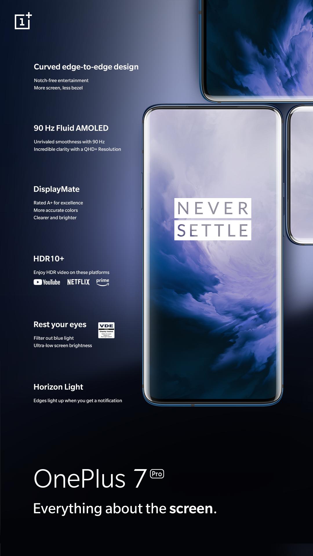 system Umoderne svale OnePlus on Twitter: "Does the #OnePlus7Pro feature the best display ever on  a smartphone? We don't want to spoil the answer. But yes.  https://t.co/qUgiGpY6M1 https://t.co/lmtz2v9DdR" / Twitter