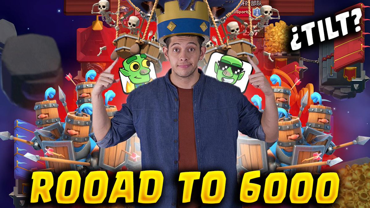 EN DIRECTO CON COPY 📲🔝

Hoy le pegamos duro al ladder porque la meta es llegar a los 6000 trofeos, los espero para que me vean desesperarme jaja los amo!!🤯🤪

LINK: youtube.com/watch?v=0MHDMc…

Mini: <a href="/Duque_CR1/">Duque</a>