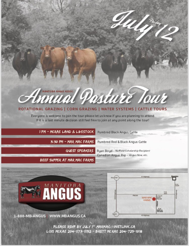 Make plans to attend the MAA’s 2019 Summer Pasture tour hosted by <a href="/marmac5/">Lois McRae</a> and <a href="/mcrae_brett/">Brett McRae</a>