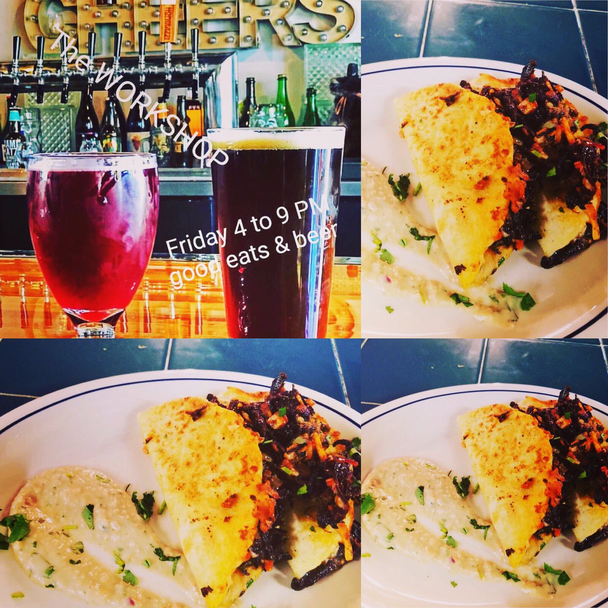 The Workshop will be bring their A food game Friday 4-9! Don't miss this opportunity to try their delicious food with our beer! 
 #chef #friday #food #yummy #finallyfriday #anaheim #goodeats #delicious #eatlocal #drinklocal #smallbusiness #beer #neighborhood #local #brewery #OC