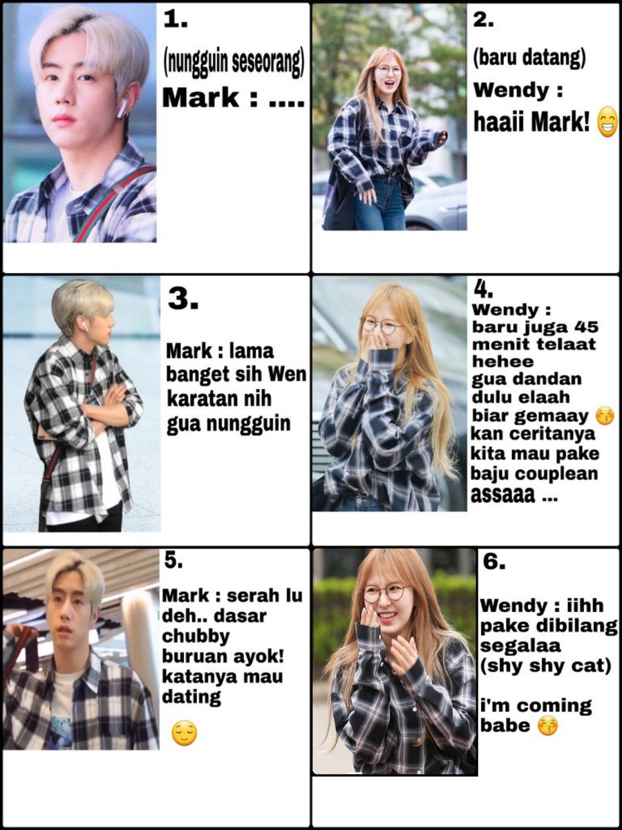 risya_lee's tweet photo. Gak tau gabut!
Gk bisa lagi nahan buat gak ngepost ini 🤭

*Ceritanya markdy mau ngedate yeorobbun.. pake baju couplean 😌
#markdy #wenmark #gotvelvet https://t.co/pxMrg7XMph