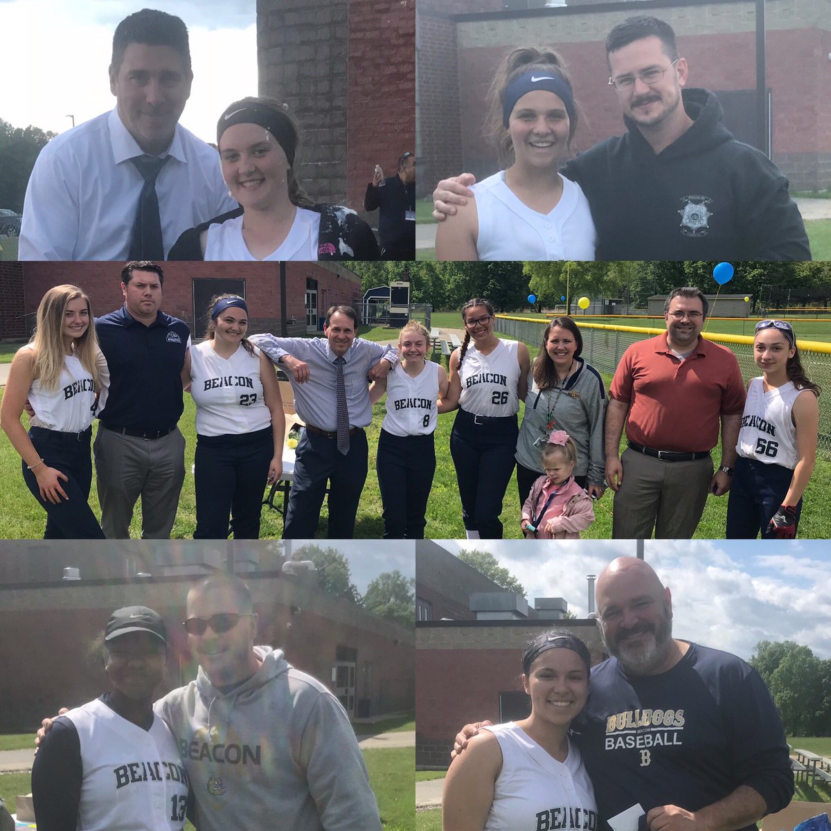 Thank You game as Varsity Softball recognized special teachers who made a positive influence in their lives! The players wrote letters and presented a small token of appreciation! You mean so much to the girls! Thank you for coming and all you do for our students! <a href="/BCSDBulldogs/">Beacon Athletics</a>