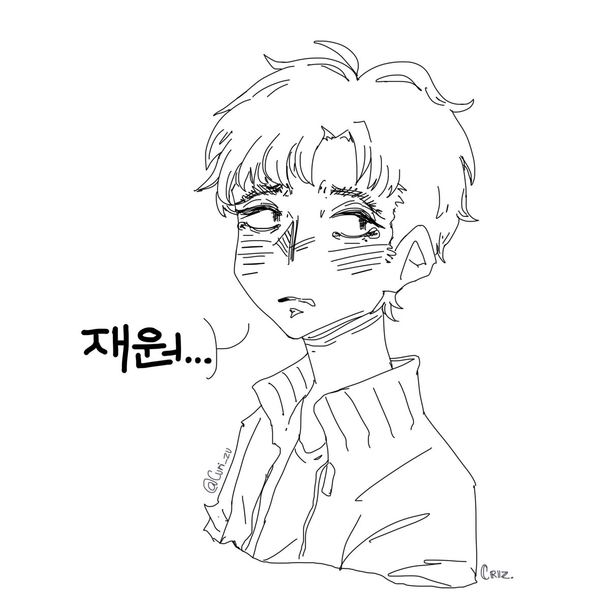 curi_zu's tweet photo. Junseo bb 😢
@ar809l notice me senpai ;_;❤️
#fanart #DigitalArt #unripedexpression #미숙한표현 #illustration #immatureexpressions https://t.co/PqyzE1oPPX
