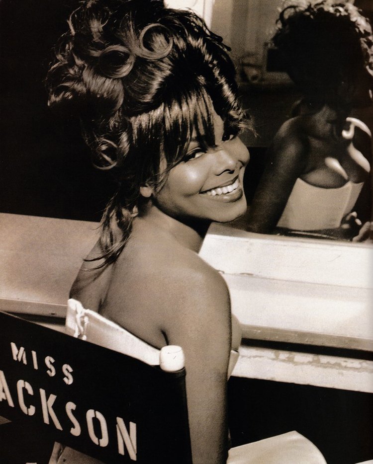 Janet Jackson photographed by Herb Ritts for Vogue UK. Happy Birthday to a living legend. 