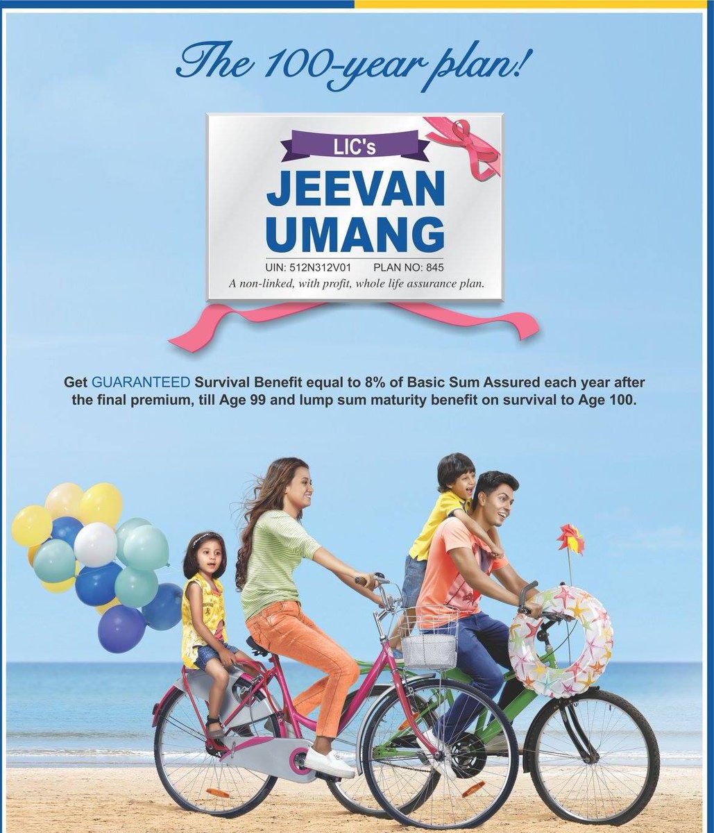 krishlic2's tweet photo. LIC's Jeevan Umang - A non linked, with profit, whole life assurance plan. To know more .

https://t.co/bG9zrYcKSe

#lic #taxsaving #bangalore #plan https://t.co/XzVRzk0u9O