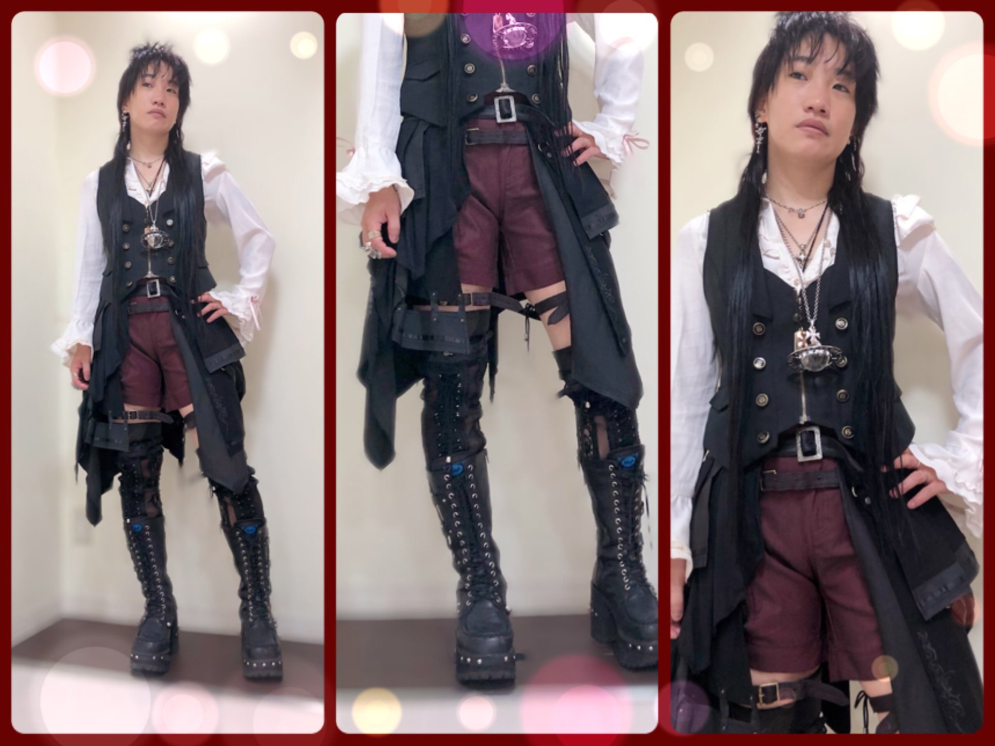 OzzOn Ozz Croce レッグカバー＆ショートパンツ