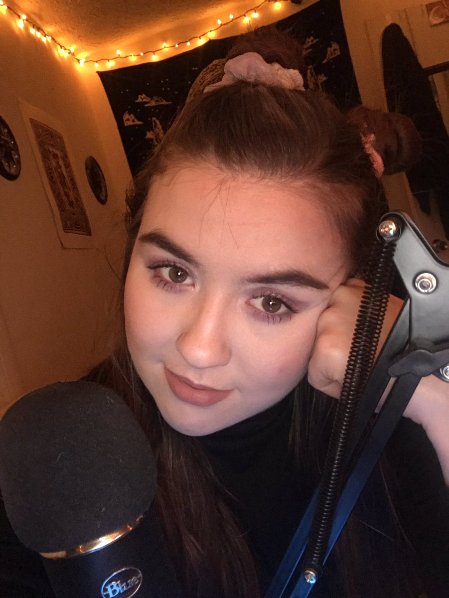 ASMRJESS's tweet image. Finally filming again 👹