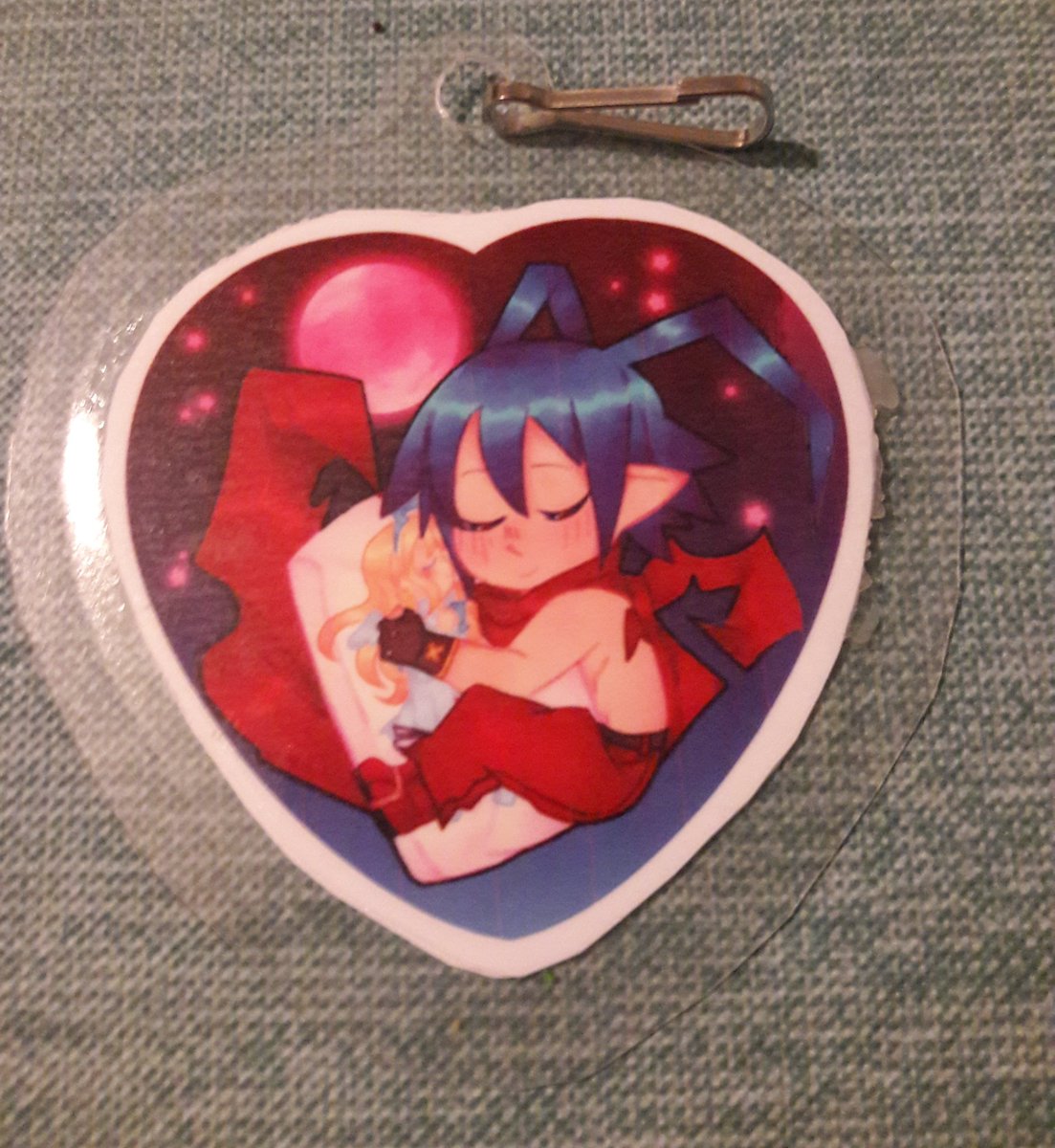Overlord Bunny Shop Open Printer Didn T Do Such A Good Job On The Sweet Dreams Charm But The Pocky Kiss Badge Came Out Perfect I Love It Either