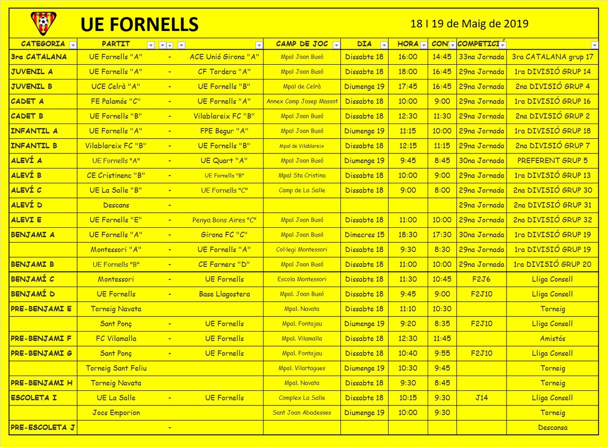 UE Fornells tweet media