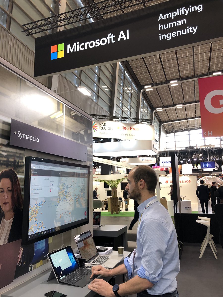 Getting Set Up for #VivaTech2019     #MicrosoftAI SYMAPS: Organic Ai Cartography