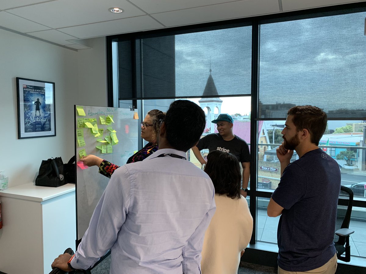 RafikN_'s tweet photo. Over the last week @makingstuffnz, we broke the mould of our dev process. We ran an experiment, somewhere between a Design Sprint and a hackathon. We had customers in the room, we sketched some wireframes and built two prototypes. (1/2) https://t.co/HSV4Kqb0bn