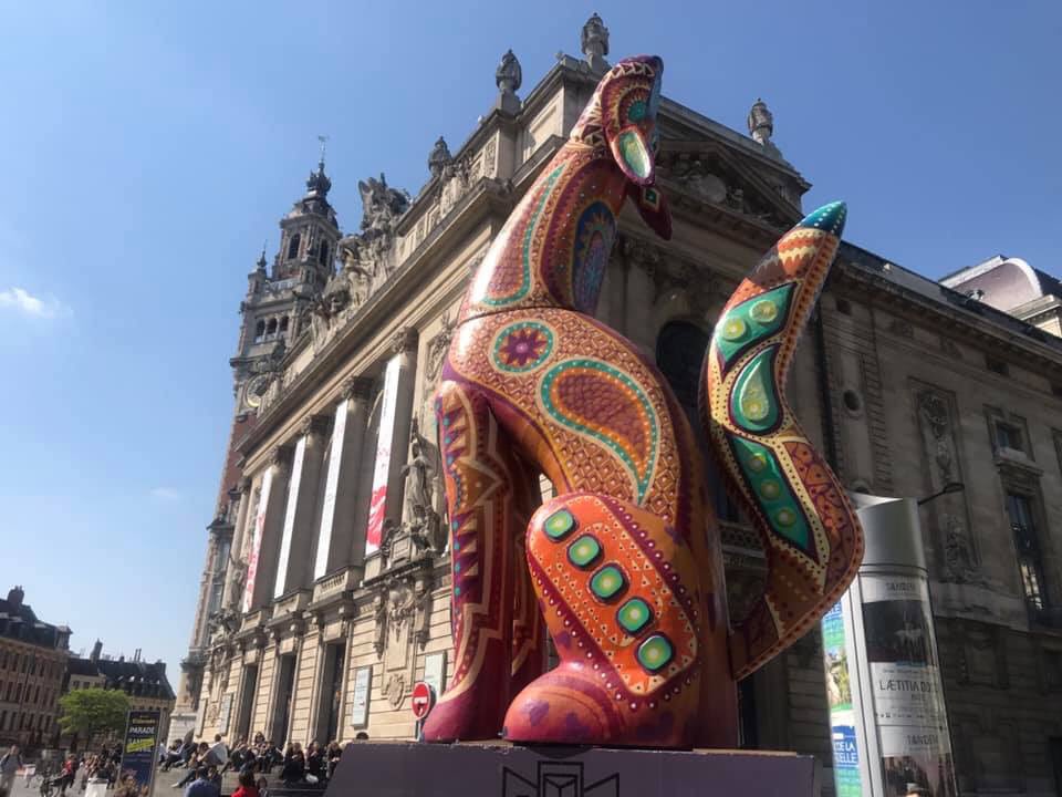 Hier après midi, les participants de #MOSAICLILLE ont découvert le #patrimoine historique de Lille et la #créativité mexicaine à travers l'exposition "#Eldorado" organisée par <a href="/lille3000/">lille3000</a> ! 🇲🇽🌵Au programme : Hospice Comtesse, Maison Folie Moulins et Musée d'Histoire Naturelle !