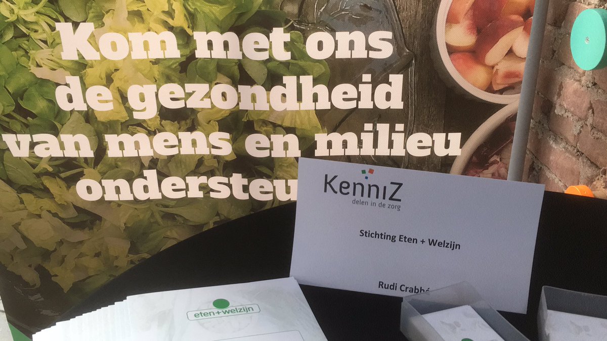 Vandaag gesprek met +200 zorgondernemers bij #KenniZ. “Waarom ons voedingsbeleid zal veranderen, juist in de zorg!”  #greendeal #duurzamezorg #zorg #duurzaamheid <a href="/GreenDealsNL/">GreenDealsNL</a> <a href="/duurzamezorg/">Green Deal Samen werken aan Duurzame Zorg</a>