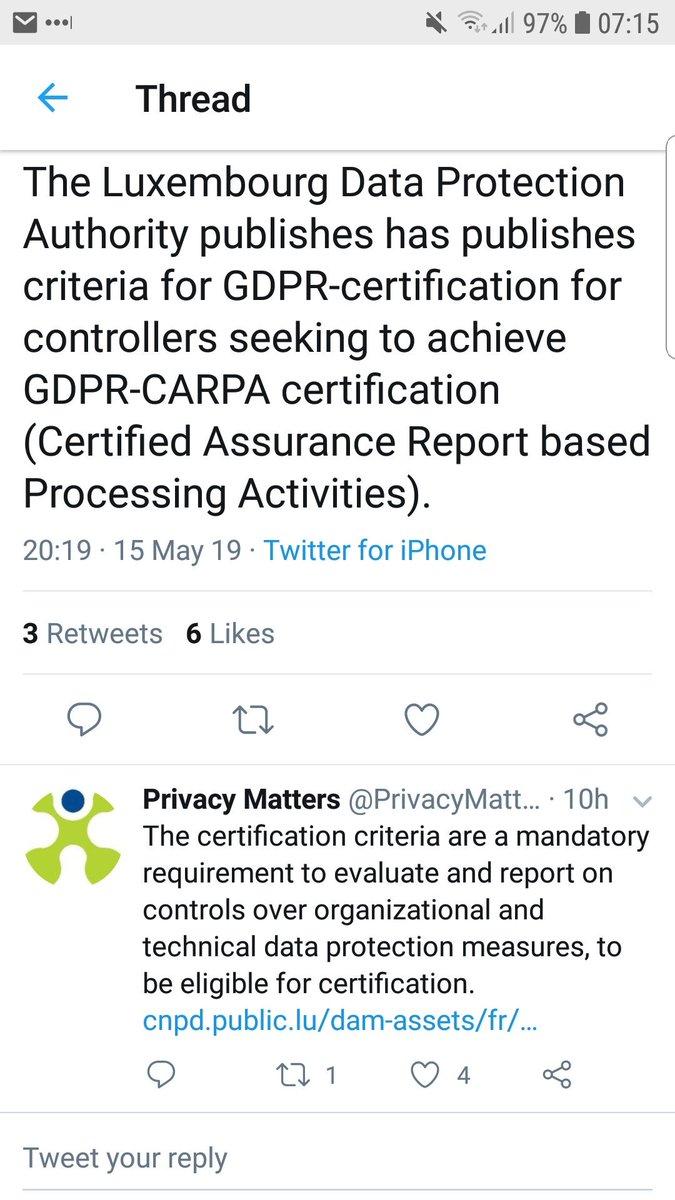 ComplianceClar1's tweet image. This is good.
#Priavcy #GDPR #DataControllers