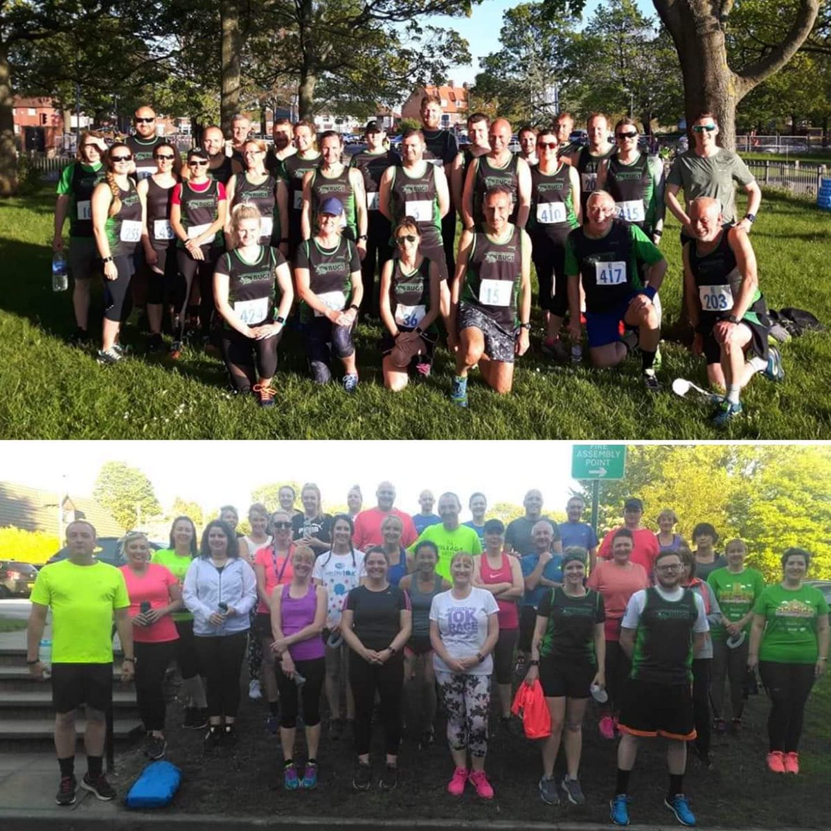 Wow great running from the bugs on Tuesday💪 We had lots of bugs racing at the Walton Park 5miler, some great PBs on a tough but very enjoyable course thanks @Liverpool_RC 🎉 We also had training on as normal with bugs showing great efforts as always 💚💚 Well done everyone 👏👏