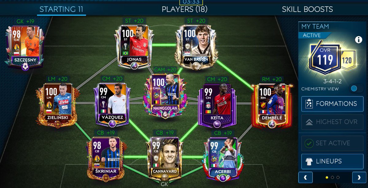 KrystianPorebs1's tweet image. Call me crazy but I move back to my old formation ;) Basten &amp;amp; Jonas are amazing combo 🤩🔥😎 now wait for Italy tots 🖤 @JONALDINHO_XC @DavJacobs @Alen_FIFA_ @FIFAMobileDev @BadBuckyRFM @EAFIFAMOBILE @NationsCon @Chris_Gold