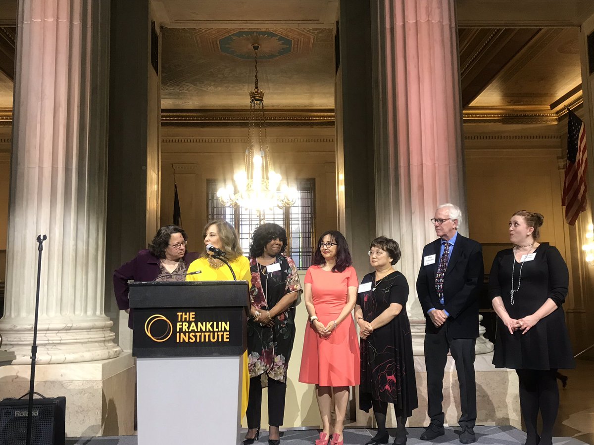 OnPoint24_7's tweet photo. Celebration of the 2019 @PCCYteam w/ @SDPHite recognizing the contributions of Chuck Pennoni to @PHLschools through the American Civil Engineer mentorship program and celebrating my mentor @loraineballard on being honored as #PCCY Advocate of the Year. https://t.co/GyFs5I76EZ