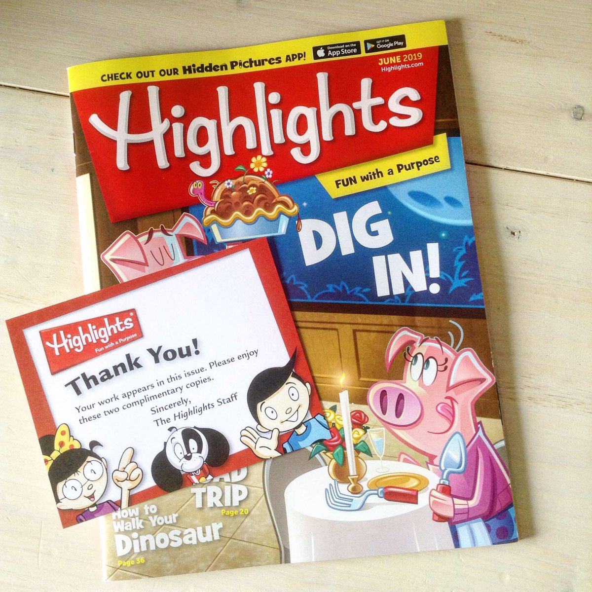 Thank you too, @Highlights , for adding my tiny illustration in your magazine :) 
Happy to be on board!
#imanillustrator #whenidraw #illustrations #kidlitart #tulipsfields #tulips🌷 #magazinesforkids #childrensmagazines