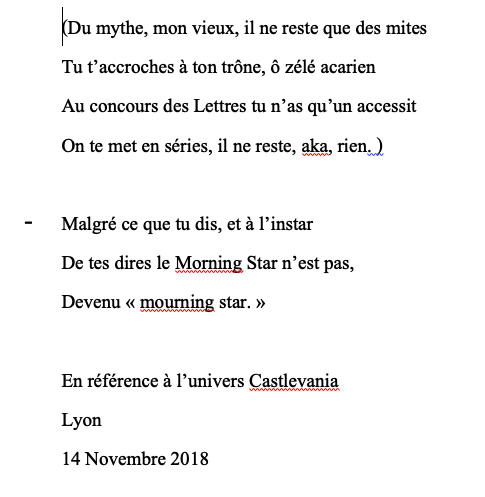 ecrivainsWeb's tweet photo. @GPoPesie Et si vous aimez Konami, les Victoriens et la poésie, j'avais également écrit un poème sur Dracula et Castlevania : https://t.co/Sha1GaoB4D