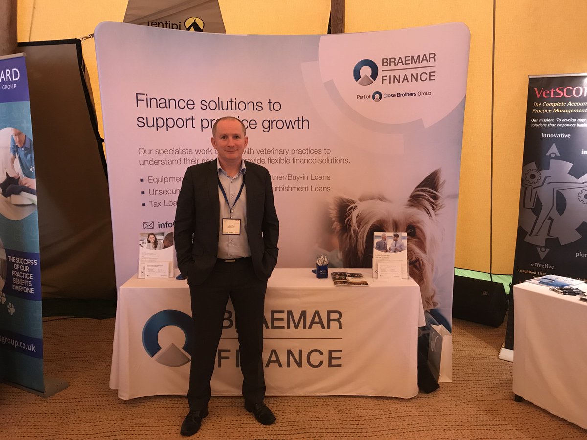 We’re at #VetCon2019 for the next couple of days. Find out about the finance options available to the #veterinary profession - visit us on stand 34.