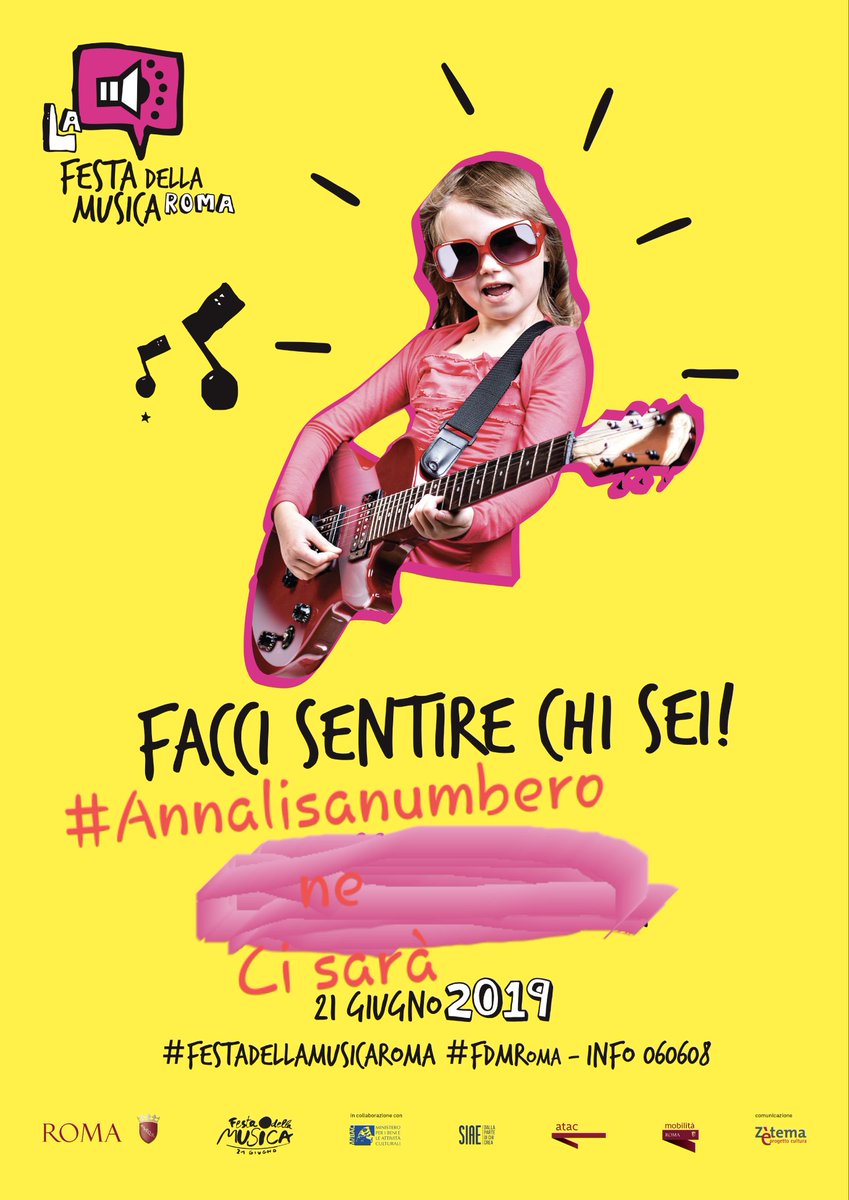 #festadellamusicaroma #fdmroma  350 Km solo per passione! venite tutti ad ascoltare.... #Annalisanumberone il 21 Giugno Piazza di Spagna !!! @renatozer0 @Roma