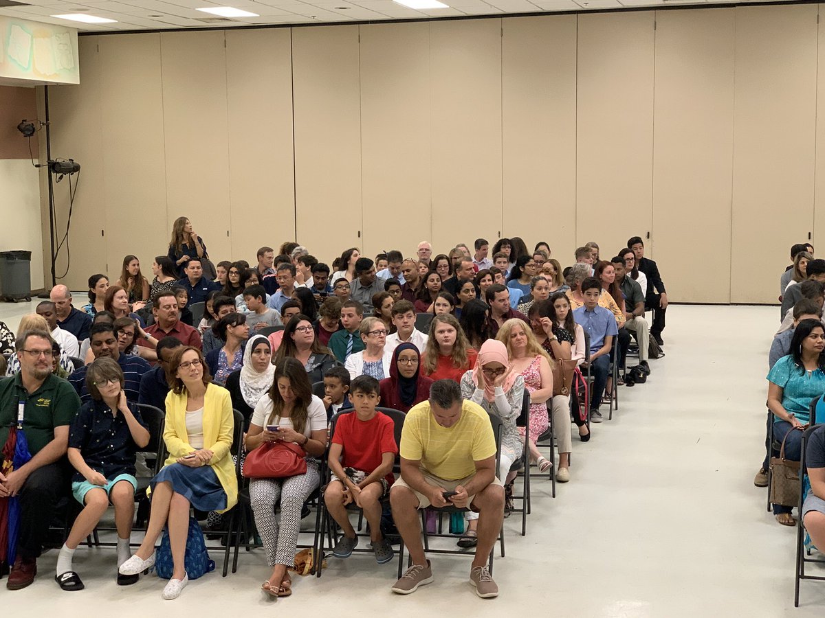 BCCTM1's tweet photo. It was a packed house last night at the BCCTM Competition Awards Ceremony! #BCCTM #Math #Competition https://t.co/P0wl3Qgibp