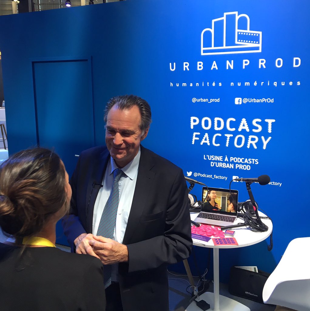 sabrinalmg's tweet photo. @RenaudMuselier, président @MaRegionSud, sous les caméras et micros d’@urban_prod et de la @Podcast_Factory à #VivaTech ! Bientôt sur vos écrans 😉 https://t.co/HwwY9kYwmb