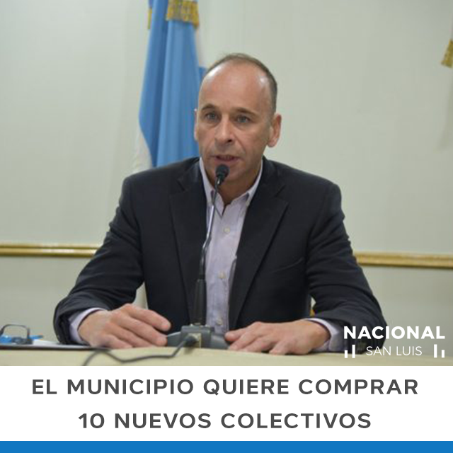 radionacionalsl's tweet photo. [#Transpuntano] EL MUNICIPIO QUIERE COMPRAR DIEZ NUEVAS UNIDADES

El intendente capitalino @enriqueponcesl pidió la aprobación para la compra de nuevos colectivos a través del pago con cheque diferido (https://t.co/9u2T1T9yW1) https://t.co/q1BetgzpVW
