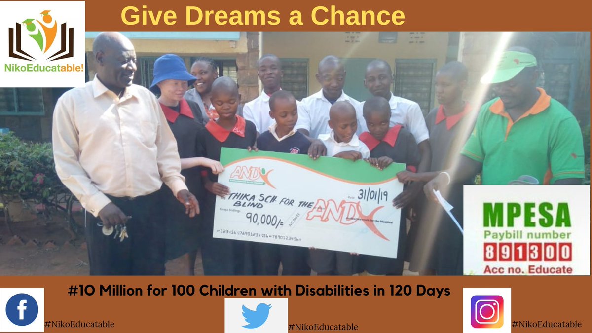 ActioNetwork's tweet photo. Inclusive education removes the barriers limiting the participation& achievement of all learners, respect diverse needs, abilities &characteristics that eliminate all forms of discrimination in the learning environment.#NikoEducatable @comicrelief @ablechildafric1 #MentalHealthKE https://t.co/IrNoEYf5lK