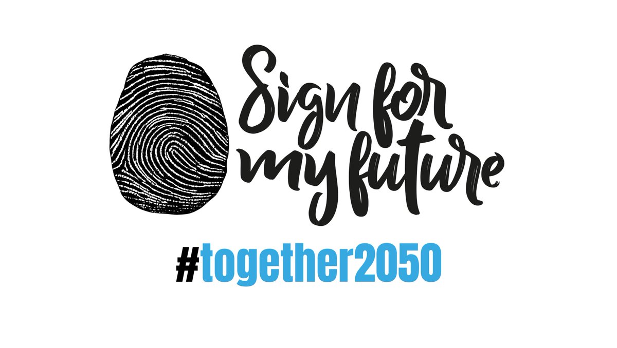 Vandaag overhandigen we ons mandaat aan de politici. Volg alles vanaf 15u live op facebook.com/signformyfuture. 
Aujourd'hui nous remettrons le mandat aux représentants politiques. Vous pouvez suivre cet événement à partir de 15h sur facebook.com/signformyfuture.