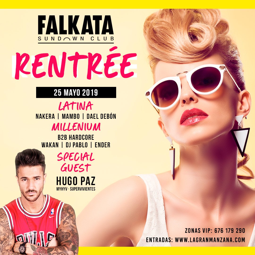 REENTRÉ | 20.05.2019

Apunta ✏️ en tu 📒 agenda: el #SÁBADO 25 de mayo estrenamos nueva temporada en Falkata y no puedes faltar. 

#Falkata #Playa #Gandia #Valencia
#LaGranManzana