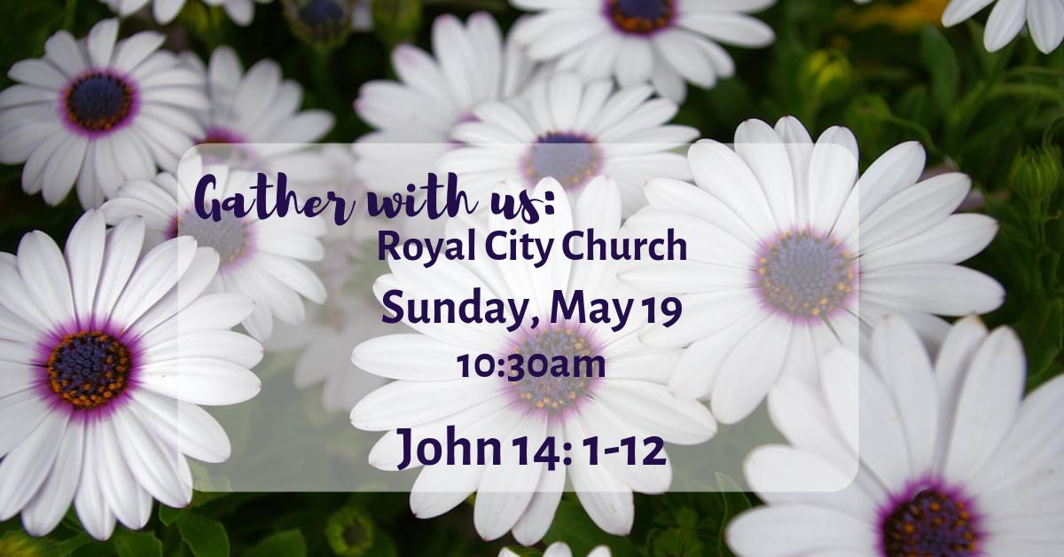 RoyalCityEMC's tweet photo. We welcome back Jonathon Sawatzky as our guest speaker this week. Gather with us as he speaks on John 14:1-12. #RCchats https://t.co/3hWEe3WOms