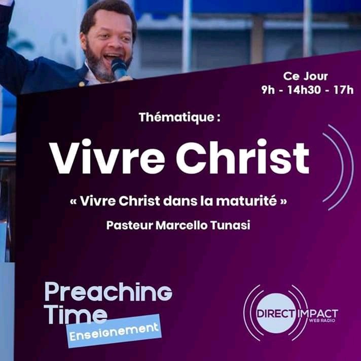 CompassionCrefm's tweet photo. 📜 PREACHING TIME 📖
« Vivre Christ dans ma maturité » est notre enseignement du jour avec le pasteur Marcello Tunasi.
Restons connectés à 14h30 et 17h sur la Radio Direct Impact
👉https://t.co/0opXeouAR8
#PreachingTime #VivreChrist https://t.co/wIpu3cWx10