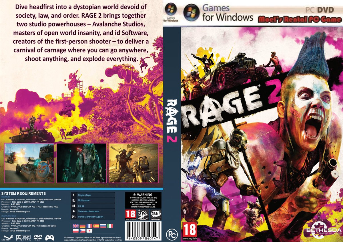 Baru "Rage 2" -Untuk Sementara Copy Lewat HD-.