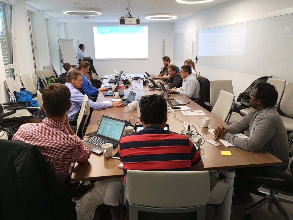 M2DC_Project's tweet image. The @M2DC_Project team got together at the Huawei Research office in Munich to discuss the progress of the R&D within #M2DC and to prepare the #release of the platform during @TeratecInfos and @ISChpc 2019. Read more at bit.ly/2Hmli7N